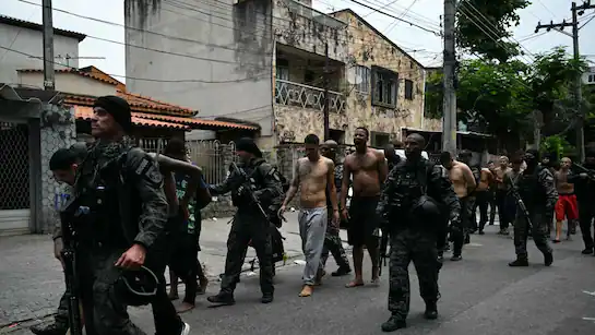 Brazil:Largest Ever Police Raid In Rio De Janeiro Leaves 64 Dead